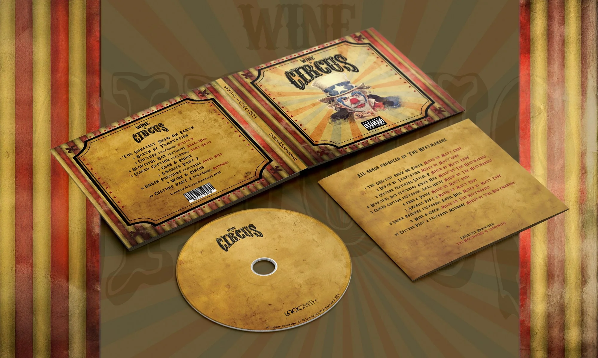 【サイン入・ステッカー付】INNOSENT in FORMAL / CIRCUS Amazon.com: Circus Poster - The Magician Print - Vintage Style